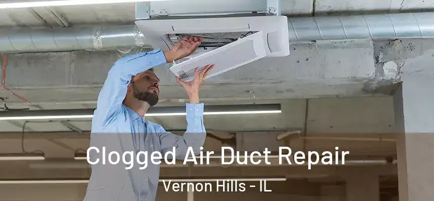  Clogged Air Duct Repair Vernon Hills - IL