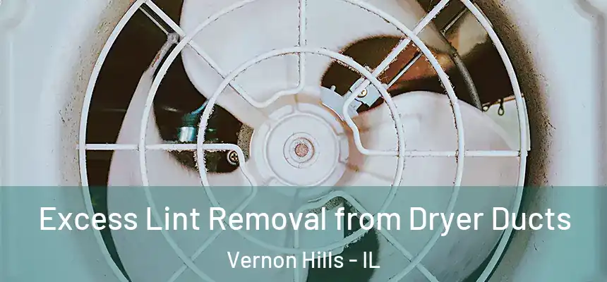 Excess Lint Removal from Dryer Ducts Vernon Hills - IL